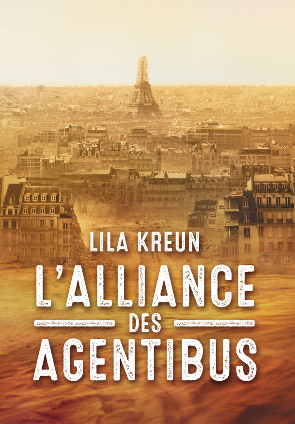 Paris dans un paysage dystopique. Les bâtiments sont en ruine et la Tour Eiffel a perdu son troisième étage.